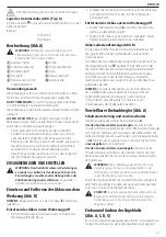 Preview for 23 page of DeWalt XR DCS386 Original Instructions Manual