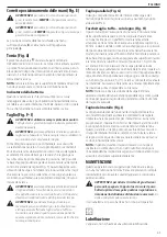 Preview for 67 page of DeWalt XR DCS386 Original Instructions Manual