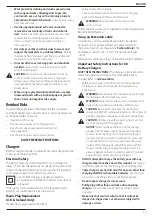 Предварительный просмотр 39 страницы DeWalt XR DCS438 Original Instructions Manual