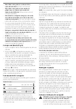 Предварительный просмотр 111 страницы DeWalt XR DCS691 Original Instructions Manual