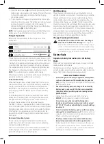 Preview for 38 page of DeWalt XR FLEX VOLT DCS520 Original Instructions Manual