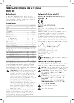 Preview for 44 page of DeWalt XR FLEX VOLT DCS520 Original Instructions Manual