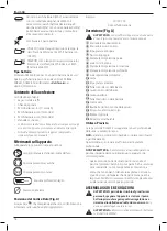 Preview for 78 page of DeWalt XR FLEX VOLT DCS520 Original Instructions Manual