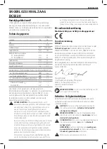 Preview for 83 page of DeWalt XR FLEX VOLT DCS520 Original Instructions Manual