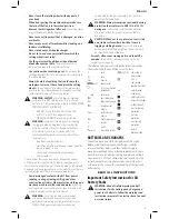 Preview for 7 page of DeWalt XR FLEX VOLT DCS690 Instruction Manual