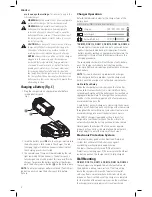 Preview for 10 page of DeWalt XR FLEX VOLT DCS690 Instruction Manual