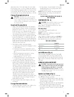 Preview for 11 page of DeWalt XR FLEX VOLT DCS690 Instruction Manual