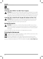 Preview for 26 page of DeWalt XR FLEXVOLT DCB500 Series Original Instructions Manual