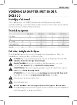 Preview for 51 page of DeWalt XR FLEXVOLT DCB500 Series Original Instructions Manual