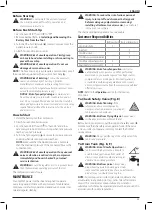 Preview for 37 page of DeWalt XR FLEXVOLT LI-ION DCC1054 Original Instructions Manual