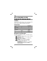 Предварительный просмотр 98 страницы DeWalt XR LI-ION DCB090 Original Instructions Manual