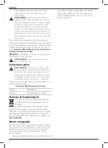 Preview for 62 page of DeWalt XR Li-Ion DCD200 Original Instructions Manual