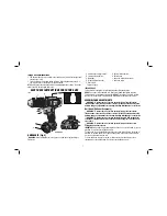 Предварительный просмотр 9 страницы DeWalt XR Li-Ion DCD710-XE Instruction Manual