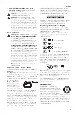 Предварительный просмотр 7 страницы DeWalt XR LI-ION DCD778 Instruction Manual