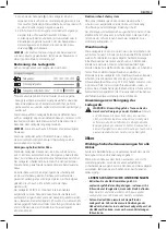 Предварительный просмотр 21 страницы DeWalt XR LI-ION DCD931 Original Instructions Manual