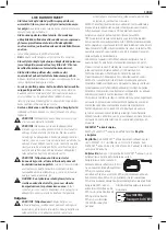 Предварительный просмотр 115 страницы DeWalt XR LI-ION DCD931 Original Instructions Manual