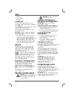 Предварительный просмотр 158 страницы DeWalt XR Li-ION DCD990 Original Instructions Manual