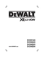 Предварительный просмотр 201 страницы DeWalt XR Li-ION DCD990 Original Instructions Manual