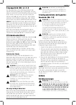 Preview for 27 page of DeWalt XR Li-Ion DCD991 Original Instructions Manual