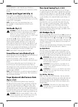 Preview for 38 page of DeWalt XR Li-Ion DCD991 Original Instructions Manual