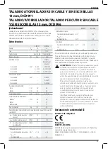 Preview for 41 page of DeWalt XR Li-Ion DCD991 Original Instructions Manual