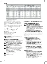 Preview for 42 page of DeWalt XR Li-Ion DCD991 Original Instructions Manual