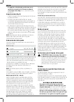 Preview for 46 page of DeWalt XR Li-Ion DCD991 Original Instructions Manual