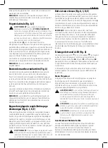 Preview for 63 page of DeWalt XR Li-Ion DCD991 Original Instructions Manual