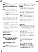 Preview for 64 page of DeWalt XR Li-Ion DCD991 Original Instructions Manual