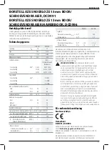 Preview for 79 page of DeWalt XR Li-Ion DCD991 Original Instructions Manual