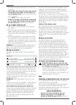 Preview for 84 page of DeWalt XR Li-Ion DCD991 Original Instructions Manual