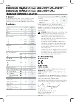 Preview for 92 page of DeWalt XR Li-Ion DCD991 Original Instructions Manual