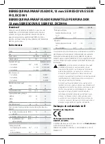 Preview for 103 page of DeWalt XR Li-Ion DCD991 Original Instructions Manual