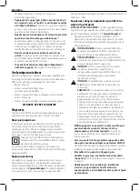 Preview for 154 page of DeWalt XR Li-Ion DCD991 Original Instructions Manual