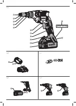 Предварительный просмотр 3 страницы DeWalt XR Li-ION DCF622 Original Instructions Manual