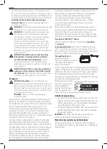 Предварительный просмотр 10 страницы DeWalt XR Li-ION DCF622 Original Instructions Manual