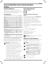 Предварительный просмотр 15 страницы DeWalt XR Li-ION DCF622 Original Instructions Manual