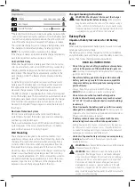 Предварительный просмотр 30 страницы DeWalt XR Li-ION DCF622 Original Instructions Manual