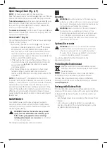 Предварительный просмотр 34 страницы DeWalt XR Li-ION DCF622 Original Instructions Manual