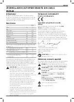 Предварительный просмотр 35 страницы DeWalt XR Li-ION DCF622 Original Instructions Manual