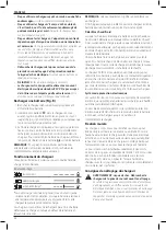 Предварительный просмотр 50 страницы DeWalt XR Li-ION DCF622 Original Instructions Manual