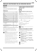 Предварительный просмотр 77 страницы DeWalt XR Li-ION DCF622 Original Instructions Manual