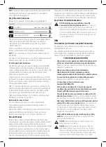 Предварительный просмотр 120 страницы DeWalt XR Li-ION DCF622 Original Instructions Manual