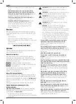 Preview for 8 page of DeWalt XR Li-ion DCF801 Instructions Manual