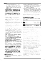 Preview for 40 page of DeWalt XR Li-ion DCF801 Instructions Manual