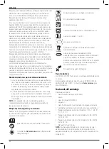 Preview for 42 page of DeWalt XR Li-ion DCF801 Instructions Manual