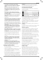 Preview for 51 page of DeWalt XR Li-ion DCF801 Instructions Manual