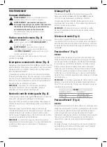 Preview for 55 page of DeWalt XR Li-ion DCF801 Instructions Manual