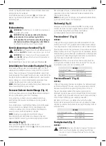 Preview for 87 page of DeWalt XR Li-ion DCF801 Instructions Manual