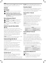 Preview for 108 page of DeWalt XR Li-ion DCF801 Instructions Manual